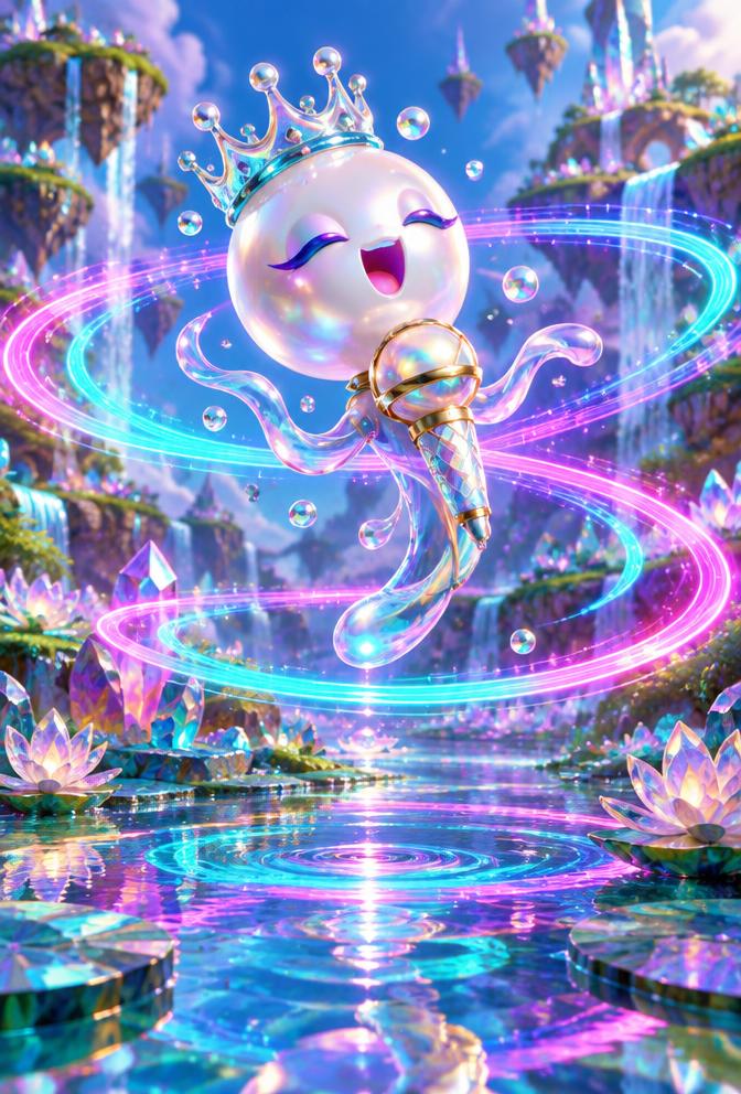Pond Crooner Funky-Verse Power Card